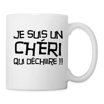 Amour / Saint Valentin / Coeur / Bébé / Love - Mug blanc - blanc - Droite