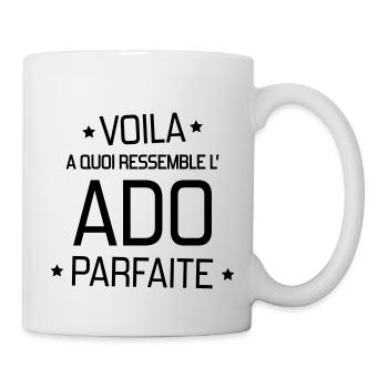 Teenager / Jugendliche / Jugendlicher / Kind - Tasse - Weiß - Rechts