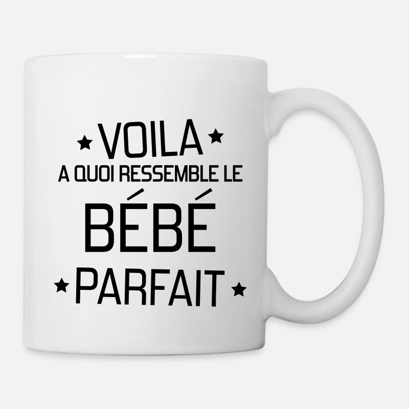 bébé / naissance / garçon / fille / maman - Mug blanc - blanc