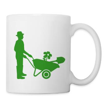 Gärtner - Tasse - Weiß - Rechts