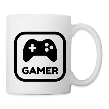 Gaming Gamer Video Game Player Geek - Mug - white - Right