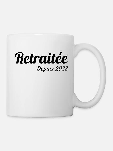 retraite / retraité / retraitée / pension - Mug blanc - blanc