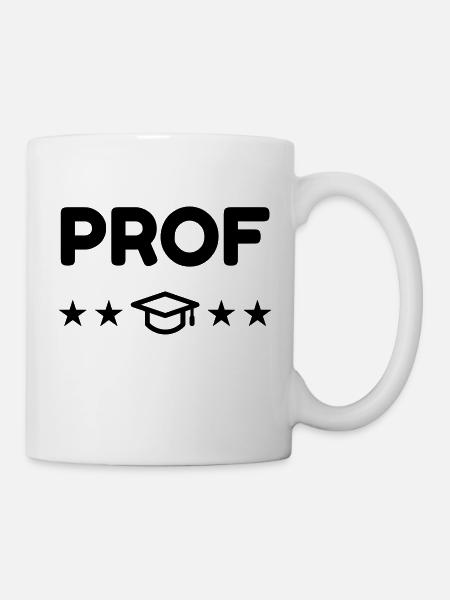 Lehrer / Professor / Schule / Lehrerin / Kind - Tasse - Weiß