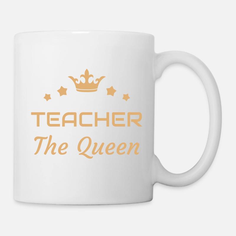 Ecole / Prof / Instit / Professeur / Maîtresse - Mug blanc - blanc