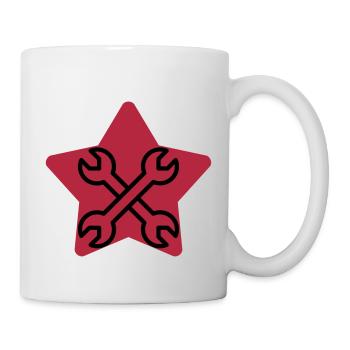 Mechanic Mechanik Mécanique Mécanicien Garage - Mug - white - Right