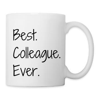 Kollegen / Kollegin / Unternehmen / Büro - Tasse - Weiß - Rechts