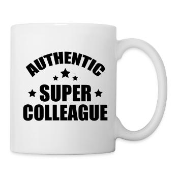 Kollegen / Kollegin / Unternehmen / Büro - Tasse - Weiß - Rechts