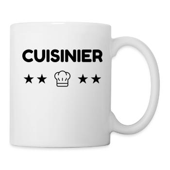 Cook Cooking Koch Kochen Cuisine Cuisinier - Mug - white - Right