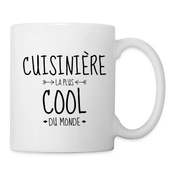 Cook Cooking Koch Kochen Cuisine Cuisinier - Mug - white - Right