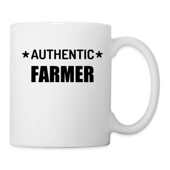Landwirt / Bauer / Landwirtschaft / Traktor - Tasse - Weiß - Rechts