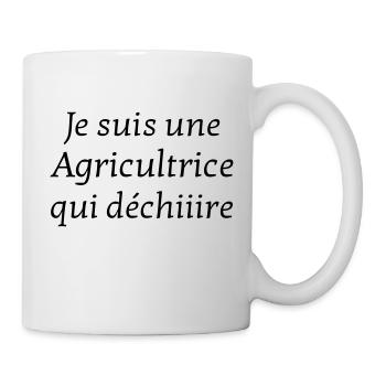 Agriculture / Agriculteur / Ferme / Paysan - Mug blanc - blanc - Droite