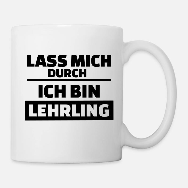 Lehrling - Tasse - Weiß