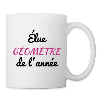 Vermesser / Vermesserin / Topographie / Tiefbau - Tasse - Weiß - Rechts