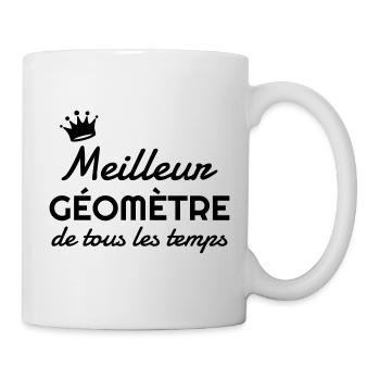 Vermesser / Vermesserin / Topographie / Tiefbau - Tasse - Weiß - Rechts