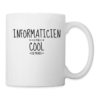 Computer Engineer Informatiker Informaticien - Mug - white - Right