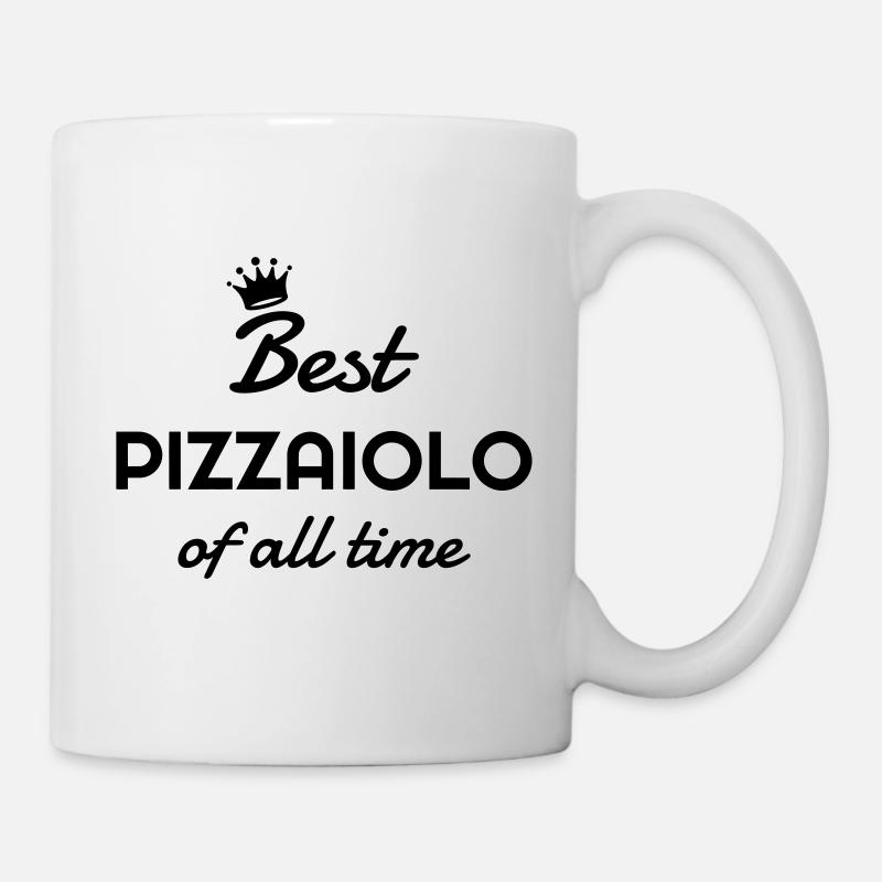 pizza / pizzaiolo / chef / italie / pizzaiola - Mug blanc - blanc