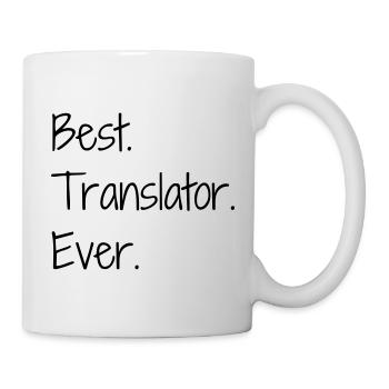 traducteur / traduction / traductrice / traduire - Mug blanc - blanc - Droite