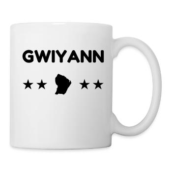 Guyane / 973 / Gwiyann / Gwiyan - Mug blanc - blanc - Droite