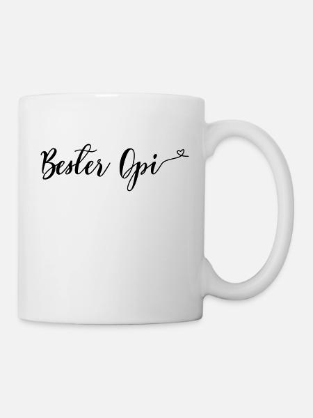 bester_opi - Tasse - Weiß