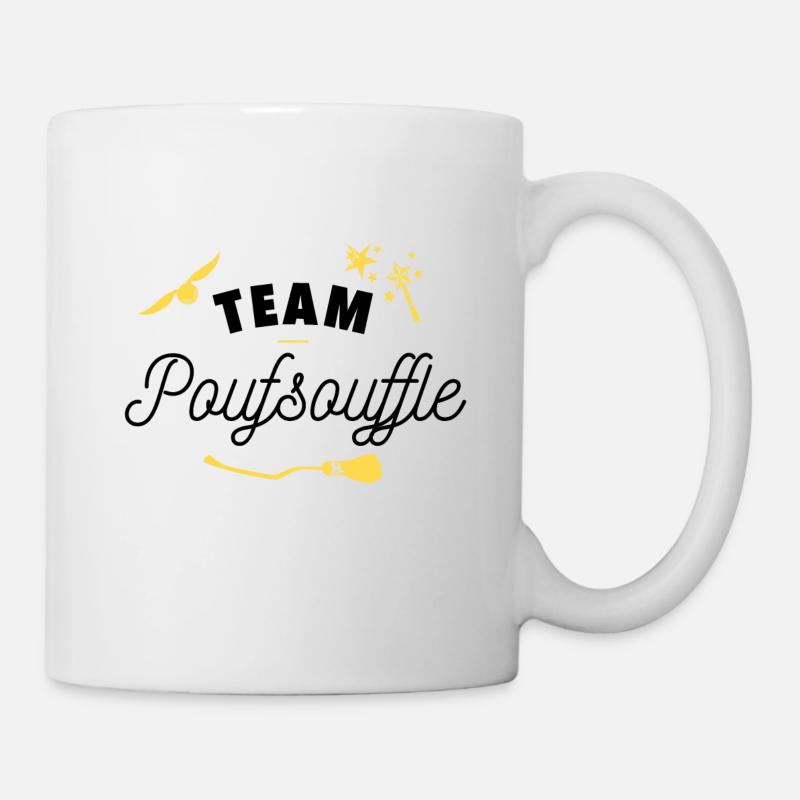 Team Poufsouffle - Mug blanc - blanc