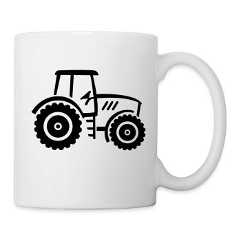Tractor - Mug - white - Right