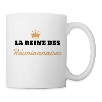 Réunion / 974 / Réunionnais / Réunionnaise - Mug blanc - blanc - Droite