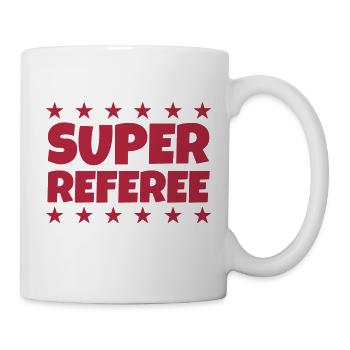 Arbitre / Arbitrage / Sport / Sifflet - Mug blanc - blanc - Droite