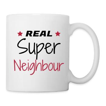voisin / voisinage / voisine / convivial - Mug blanc - blanc - Droite