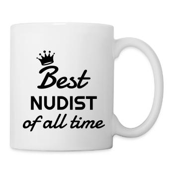 Naturisme / Naturiste / Nudisme / Nudiste - Mug blanc - blanc - Droite
