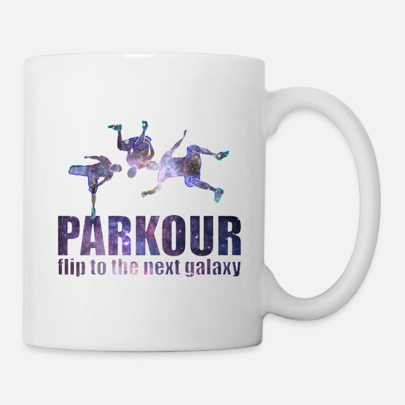 Parkour Freerunning Le Parcour Traceur Gift - Mug - white