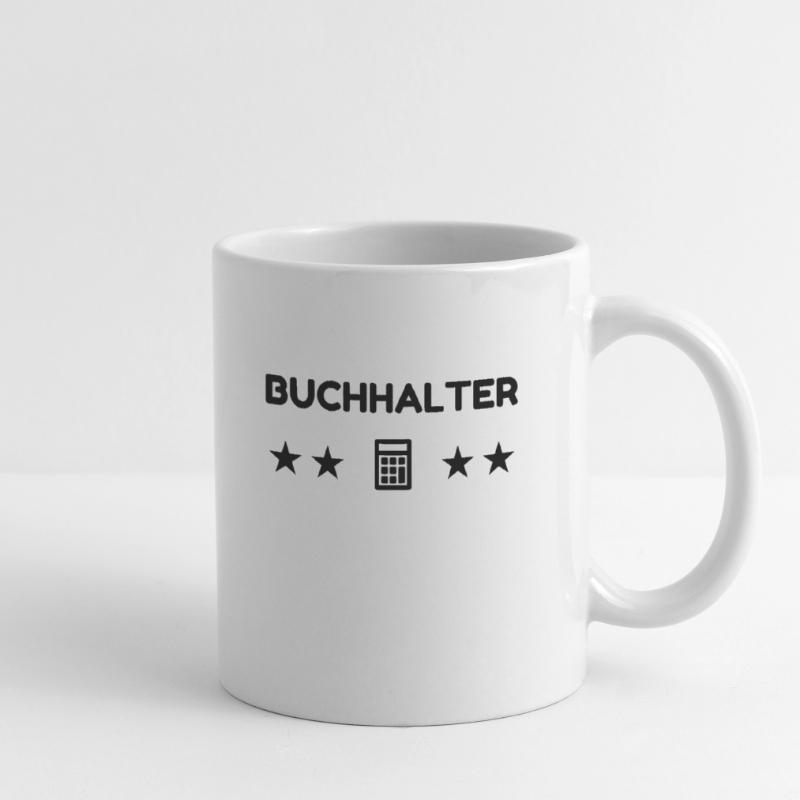 comptable / comptabilité / compter / chiffre Mug blanc