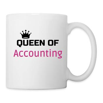 comptable / comptabilité / compter / chiffre - Mug blanc - blanc - Droite