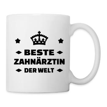 Dentist Zahnarzt Dentiste Zahnärztin Medecine - Mug - white - Right