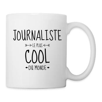 Journalist Journalism Journalismus Journaliste - Mug - white - Right