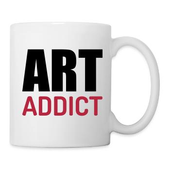 Artist / Art / Künstler / Artiste / Music / Kunst - Mug - white - Right