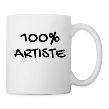 Artist / Art / Künstler / Artiste / Music / Kunst - Mug - white - Right
