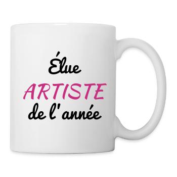 Artist / Art / Künstler / Artiste / Music / Kunst - Mug - white - Right