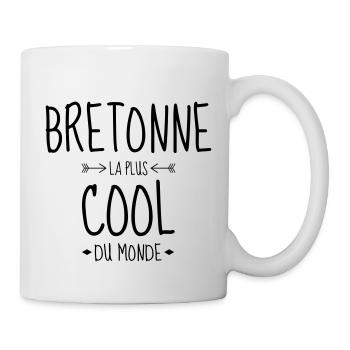 Bretagne / Breton / Bretonne / BZH / Breizh - Mug - white - Right