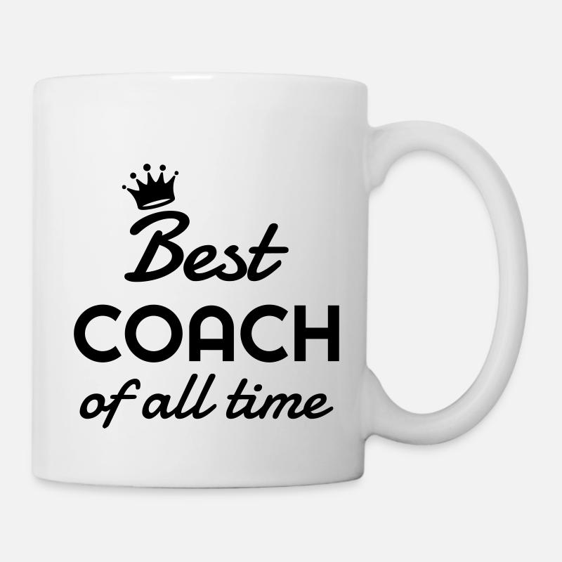 Coach / Coaching / Entraineur / Sport - Mug blanc - blanc