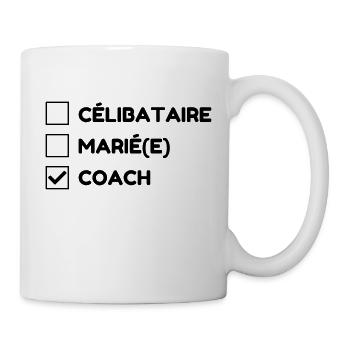 Coach Coaching Trainer Sport Entraineur Team - Mug - white - Right