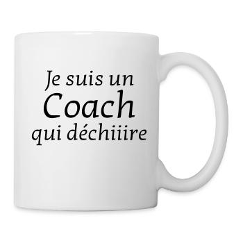 Coach Coaching Trainer Sport Entraineur Team - Mug - white - Right
