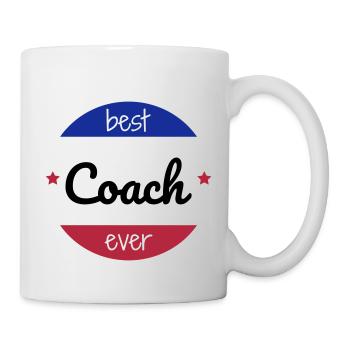 Coach Coaching Trainer Sport Entraineur Team - Mug - white - Right