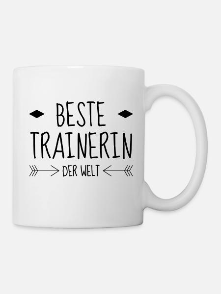 Coach / Coaching / Trainer / Sport - Tasse - Weiß
