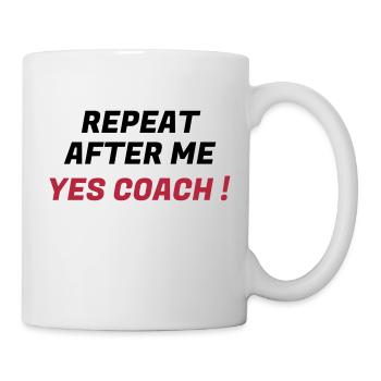 Coach Coaching Trainer Sport Entraineur Team - Mug - white - Right