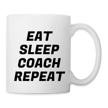 Coach Coaching Trainer Sport Entraineur Team - Mug - white - Right