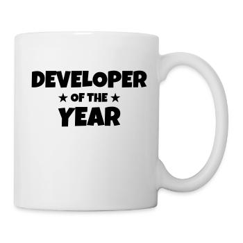 Entwickler / Informatiker / Programmierer / - Tasse - Weiß - Rechts