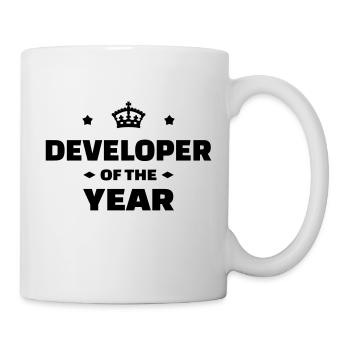 Developer Entwickler Développeur Computer Geek - Mug - white - Right