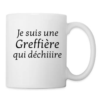 Clerk Greffier Greffe Urkundsbeamte Justice Law - Mug - white - Right