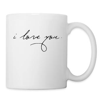 i love you - Mug - white - Right