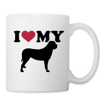 Mastiff - Tasse - Weiß - Rechts